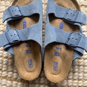 Birkenstock Arizona Soft Footbed Suede Leather